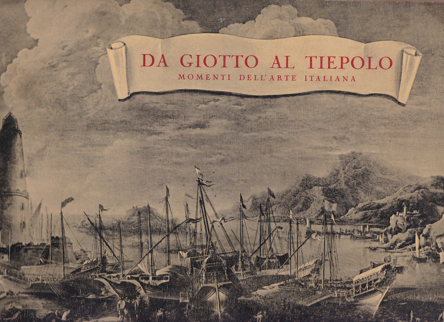 Da Giotto al Tiepolo (Album di figurine d'epoca completo). - copertina