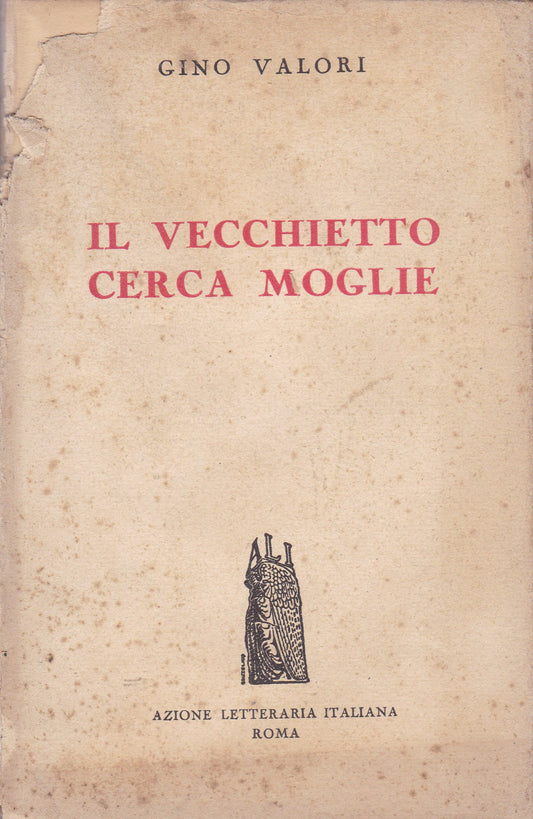 Il vecchietto cerca moglie - copertina