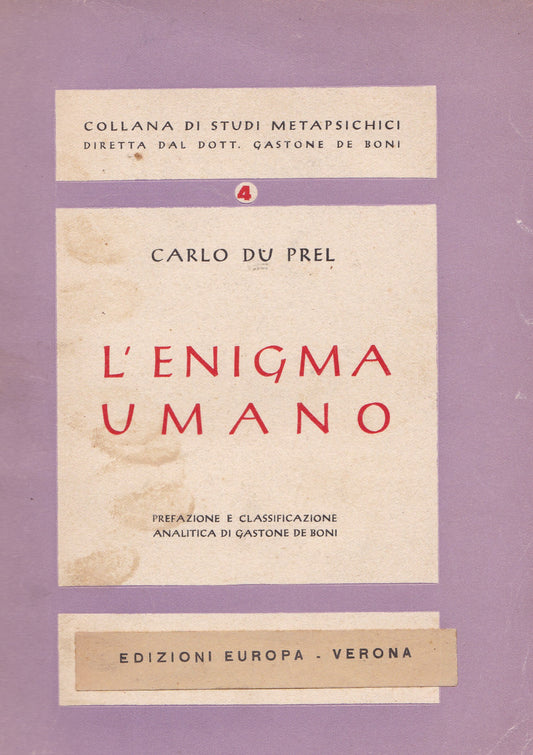 L'enigma umano - copertina