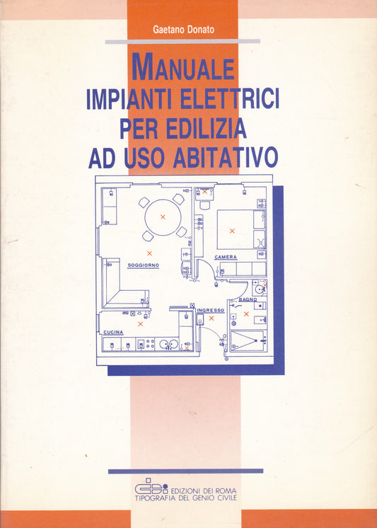 Manuale impianti elettrici per edilizia ad uso abitativo - copertina