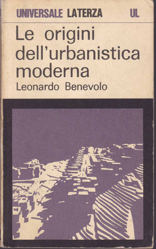 Le origini dell'urbanistica moderna. - copertina