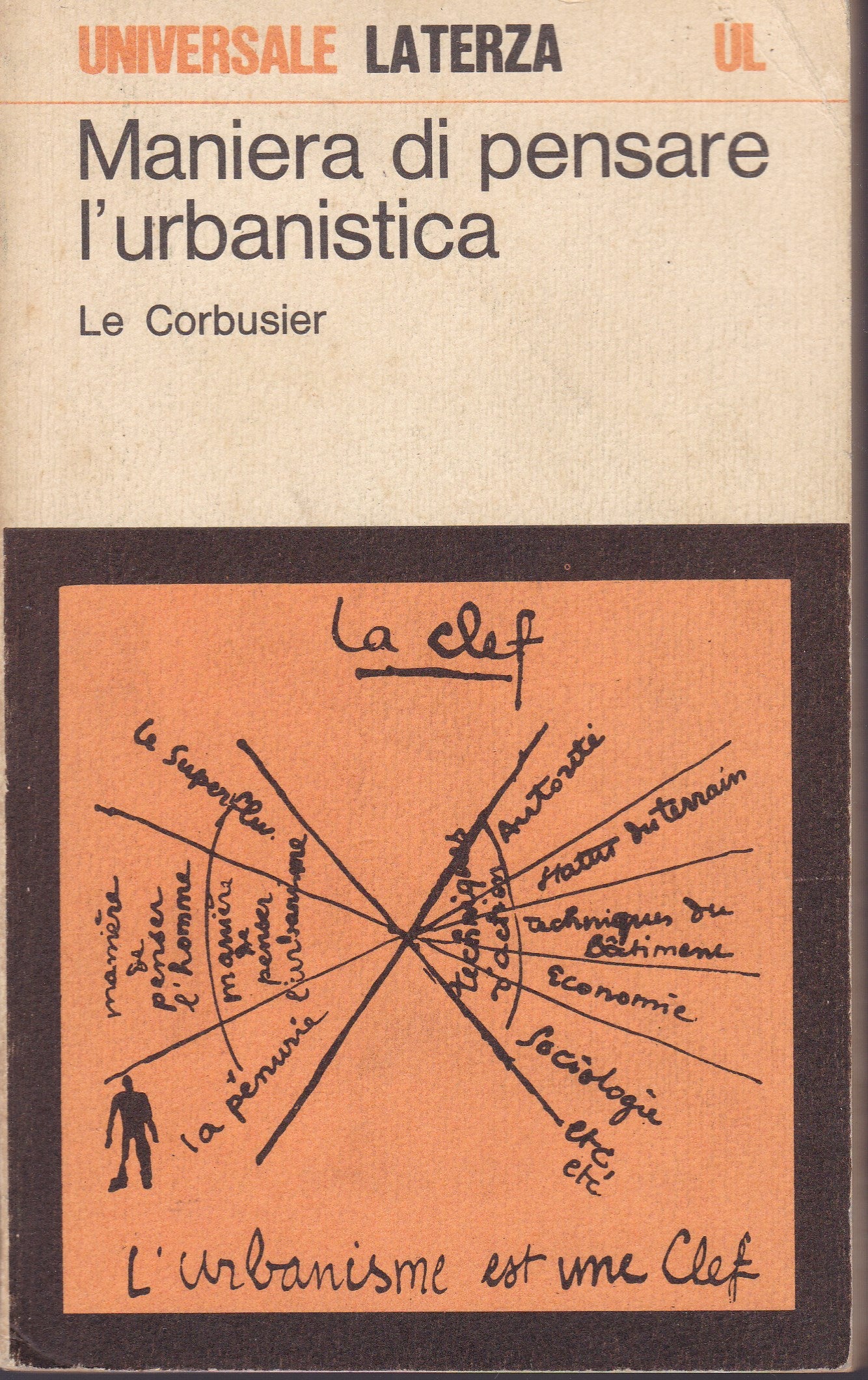 Maniera di pensare l'urbanistica - copertina