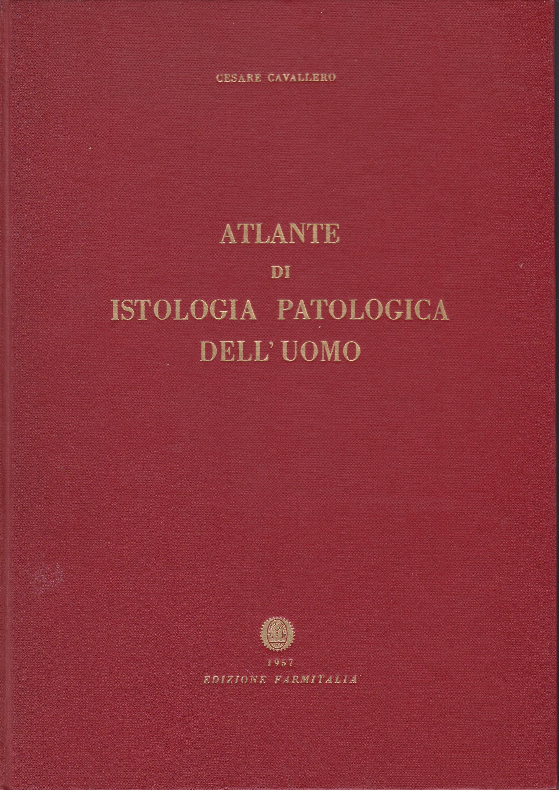 Atlante di istologia patologica dell'uomo - copertina