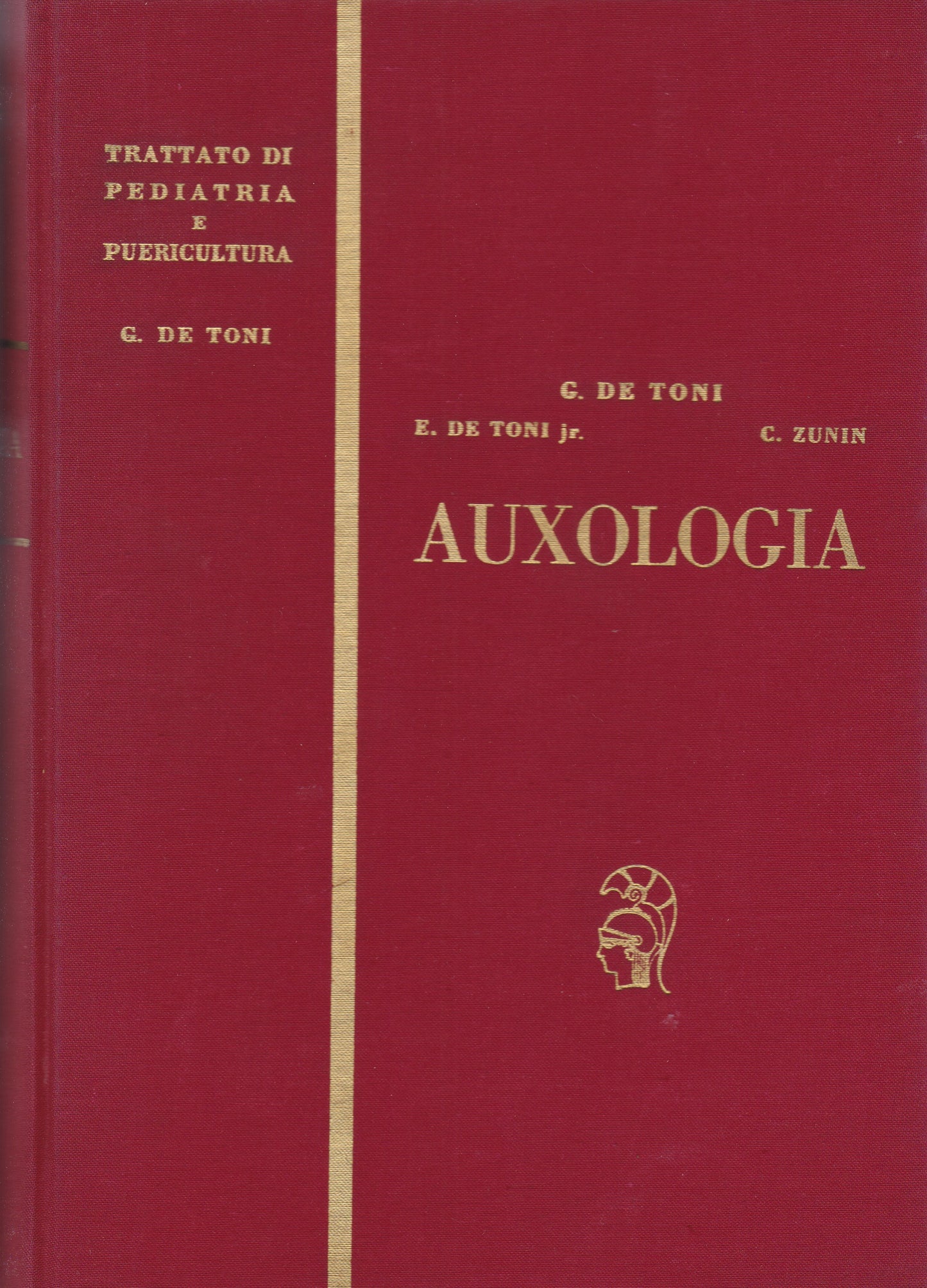 Auxologia. I. Auxologia prenatale. II. Auxologia postnatale fisiologica. - copertina