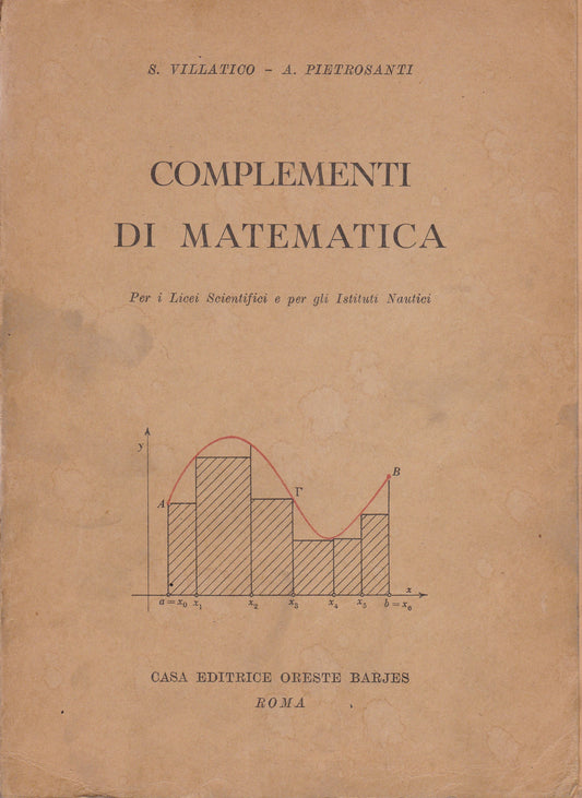 Complementi di matematica - copertina