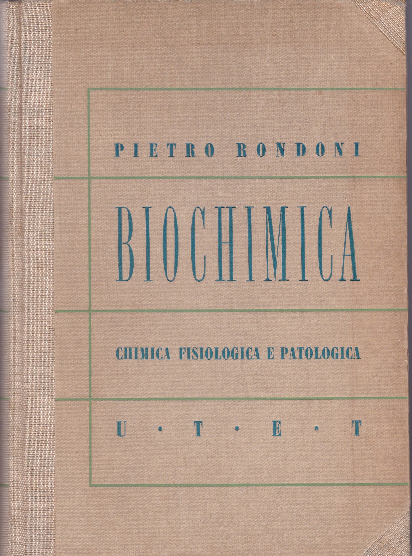 Biochimica. Chimica fisiologica e patologica. - copertina