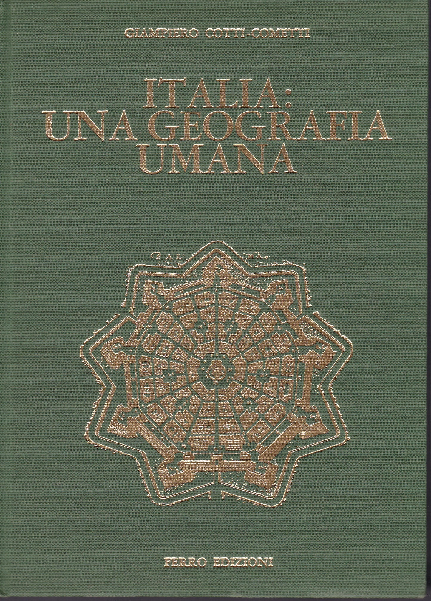 Italia: una geografia umana - copertina
