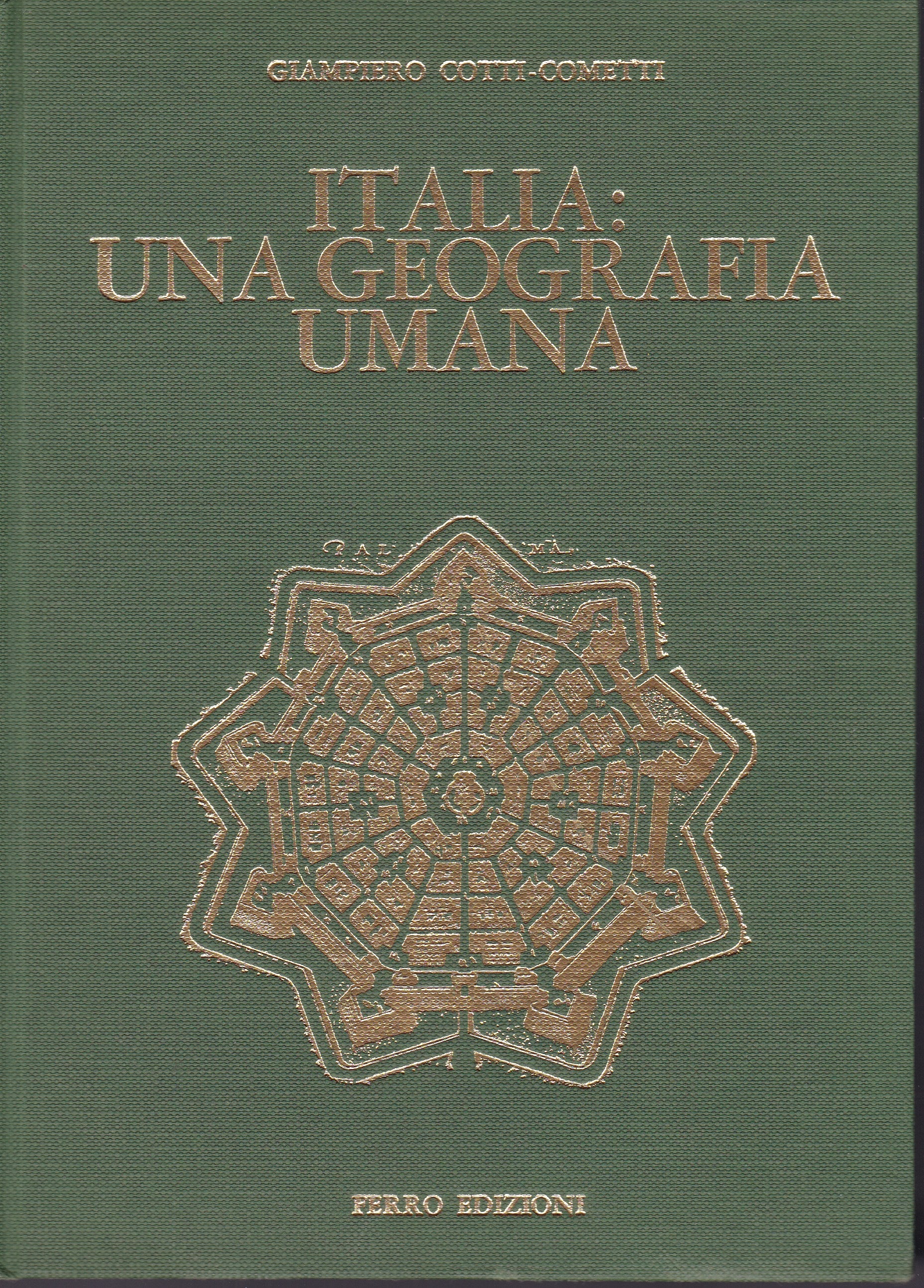 Italia: una geografia umana - copertina