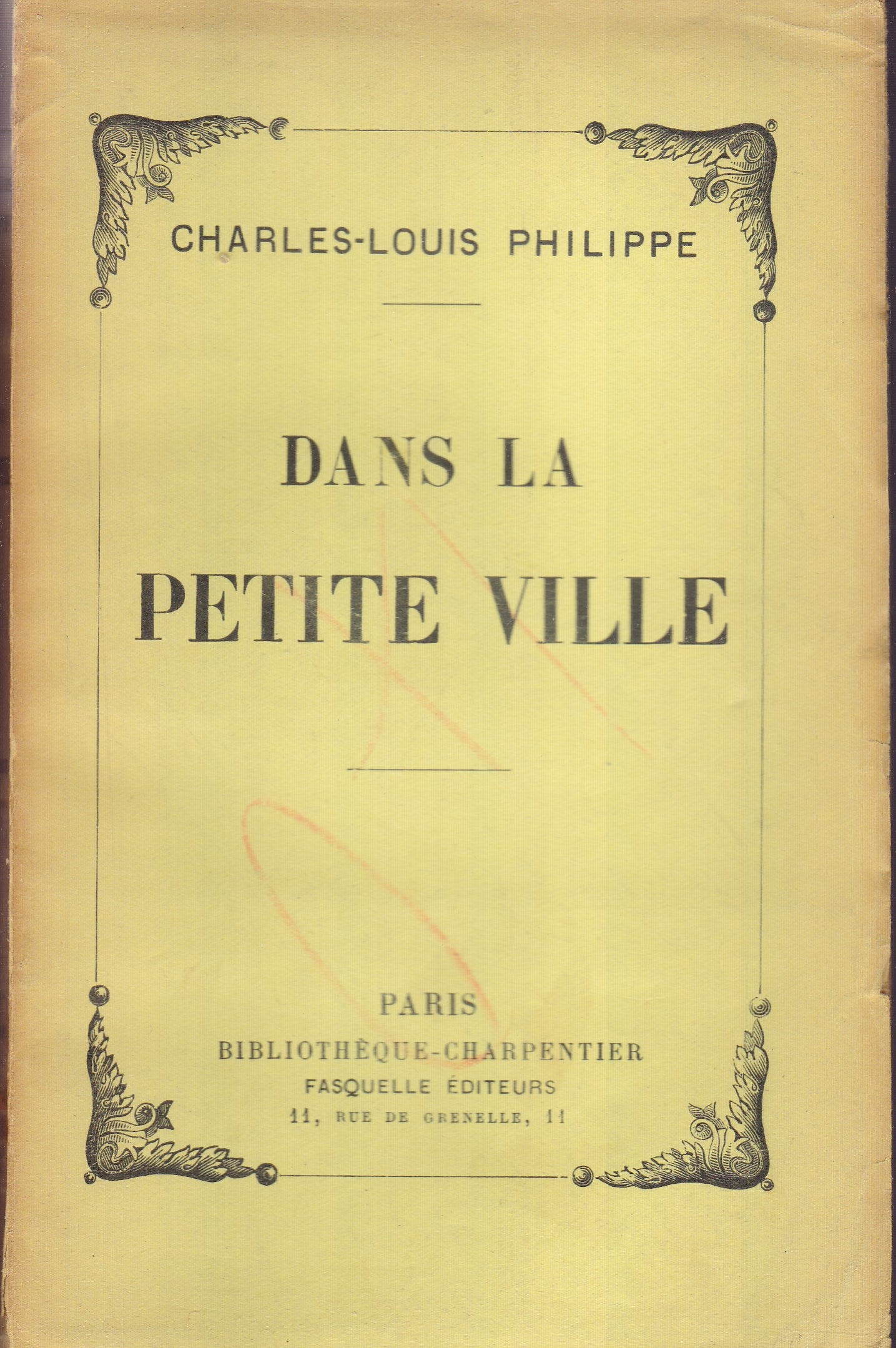 Dans la petite ville - copertina