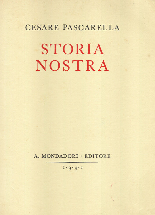 Storia nostra - copertina