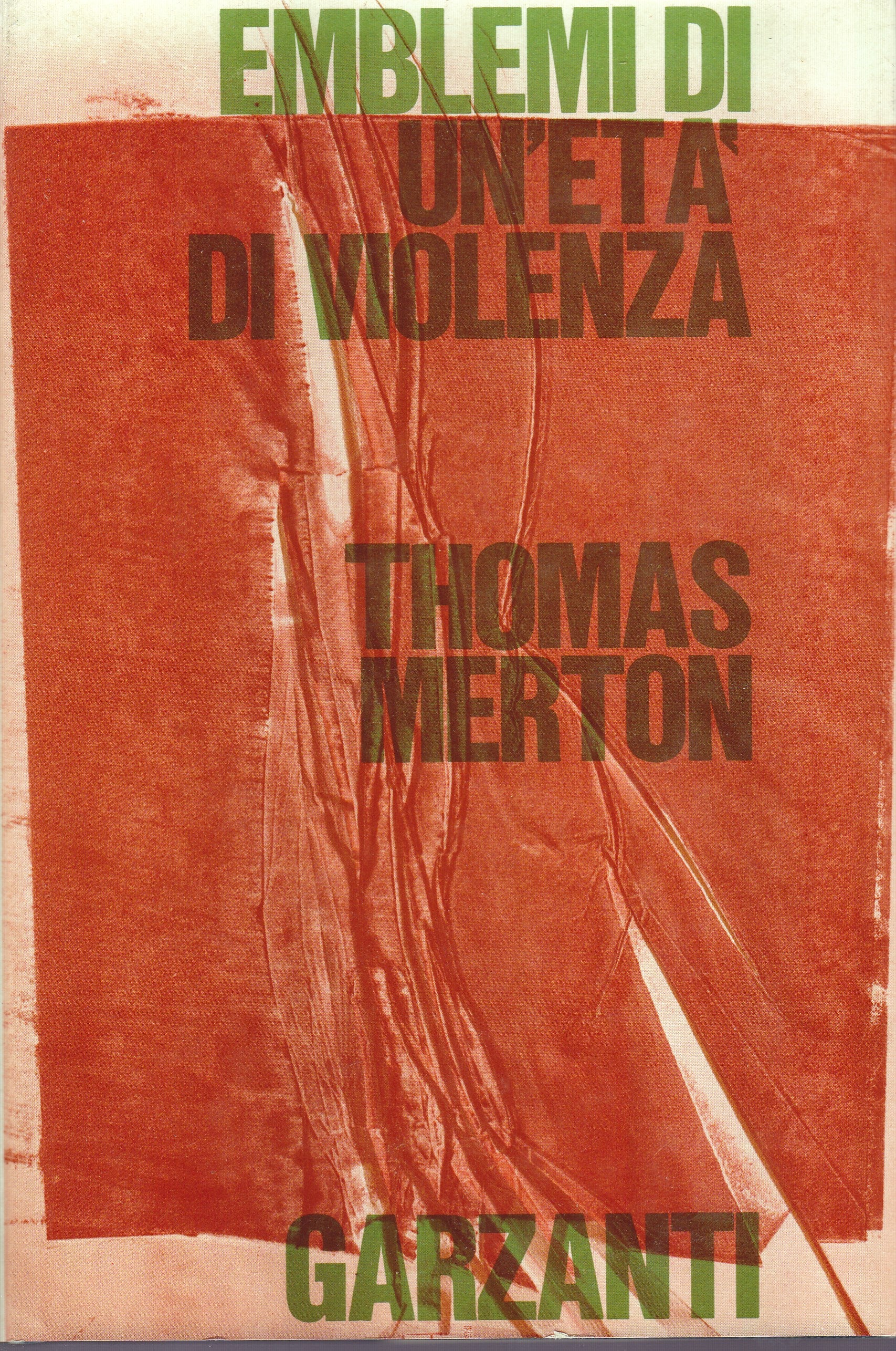 Emblemi di un età di violenza - copertina