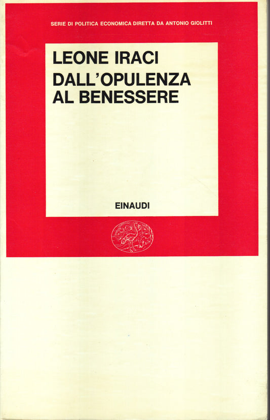 Dall'opulenza al benessere - copertina