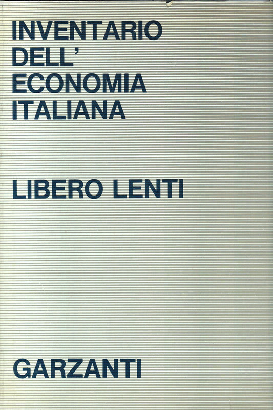 Inventario dell'economia italiana - copertina