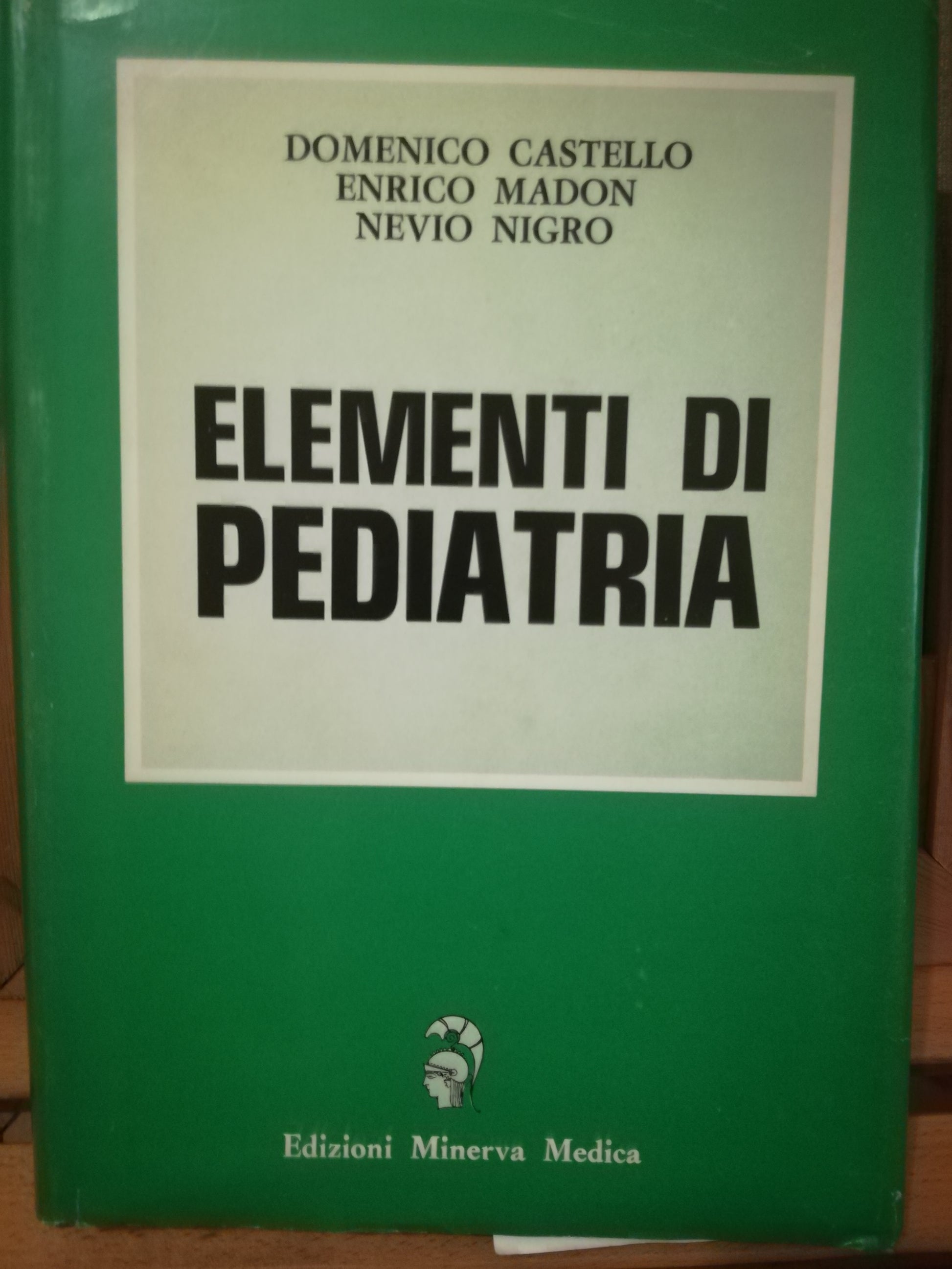 Elementi di pediatria - copertina