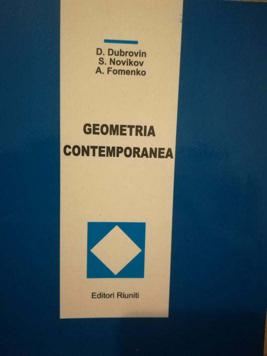 Geometria contemporanea - copertina