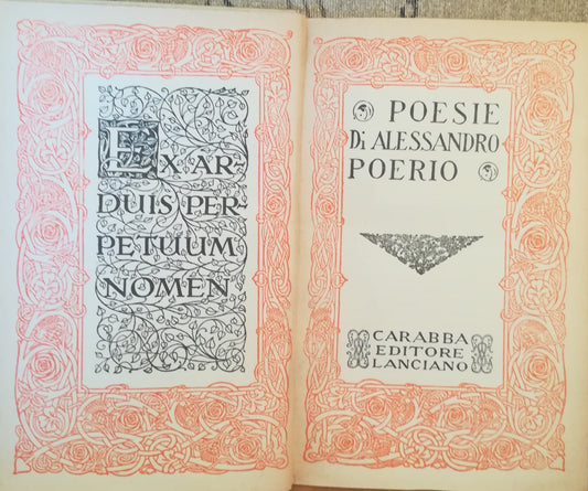 Poesie - copertina