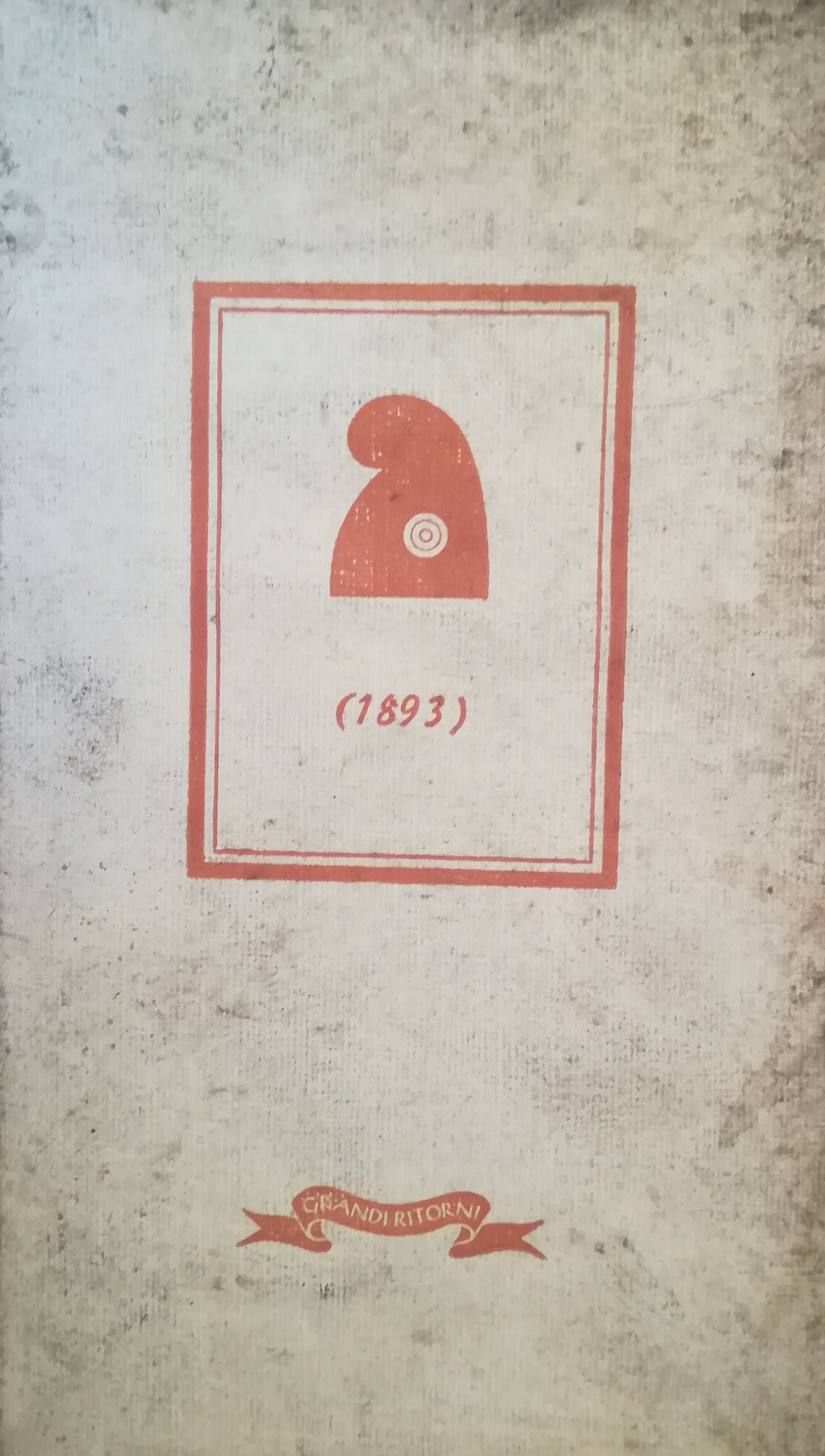 Storia incompiuta della Rivoluzione francese (1893). - copertina