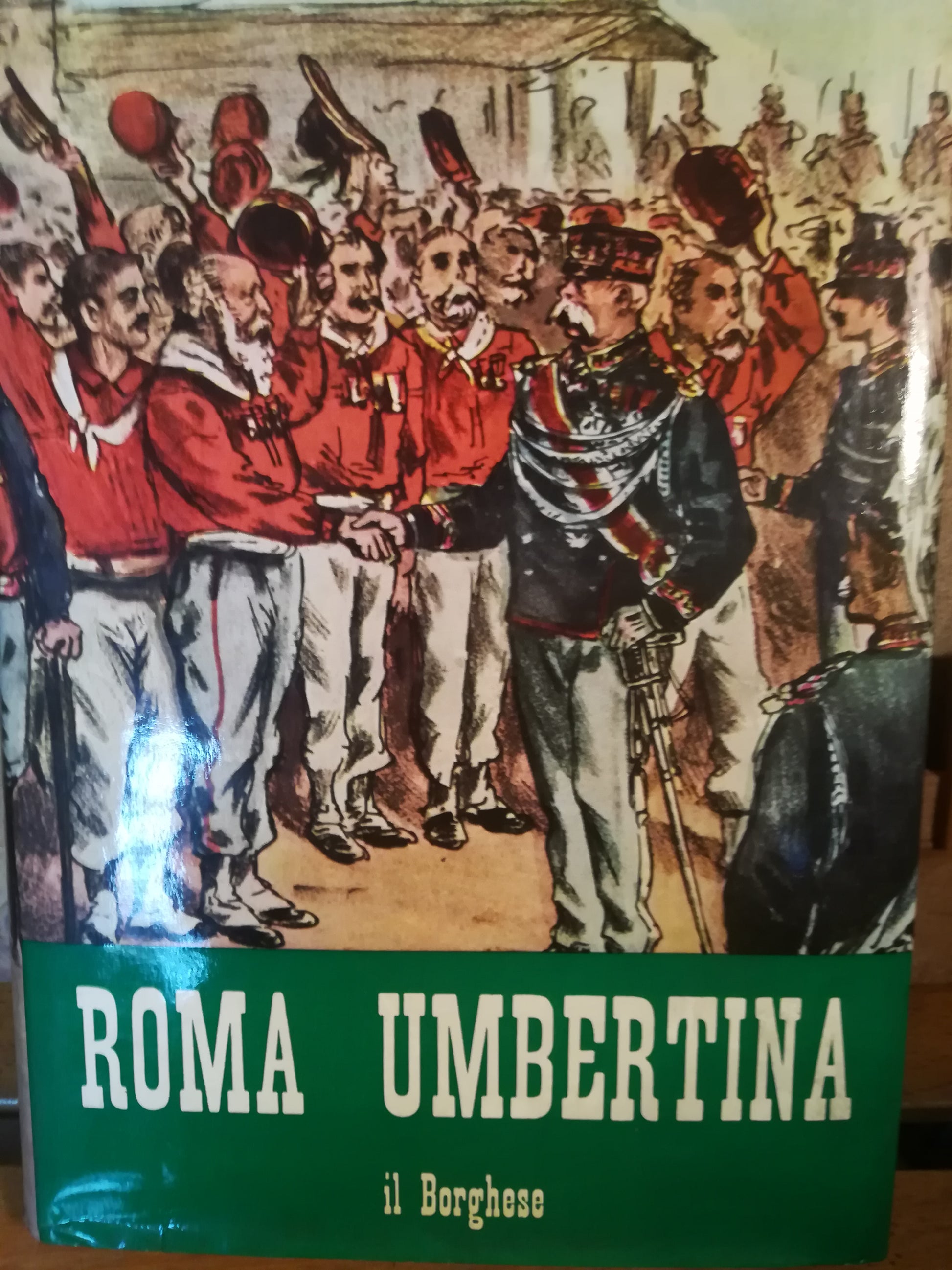 Roma umbertina (La Societe de Rome) - copertina