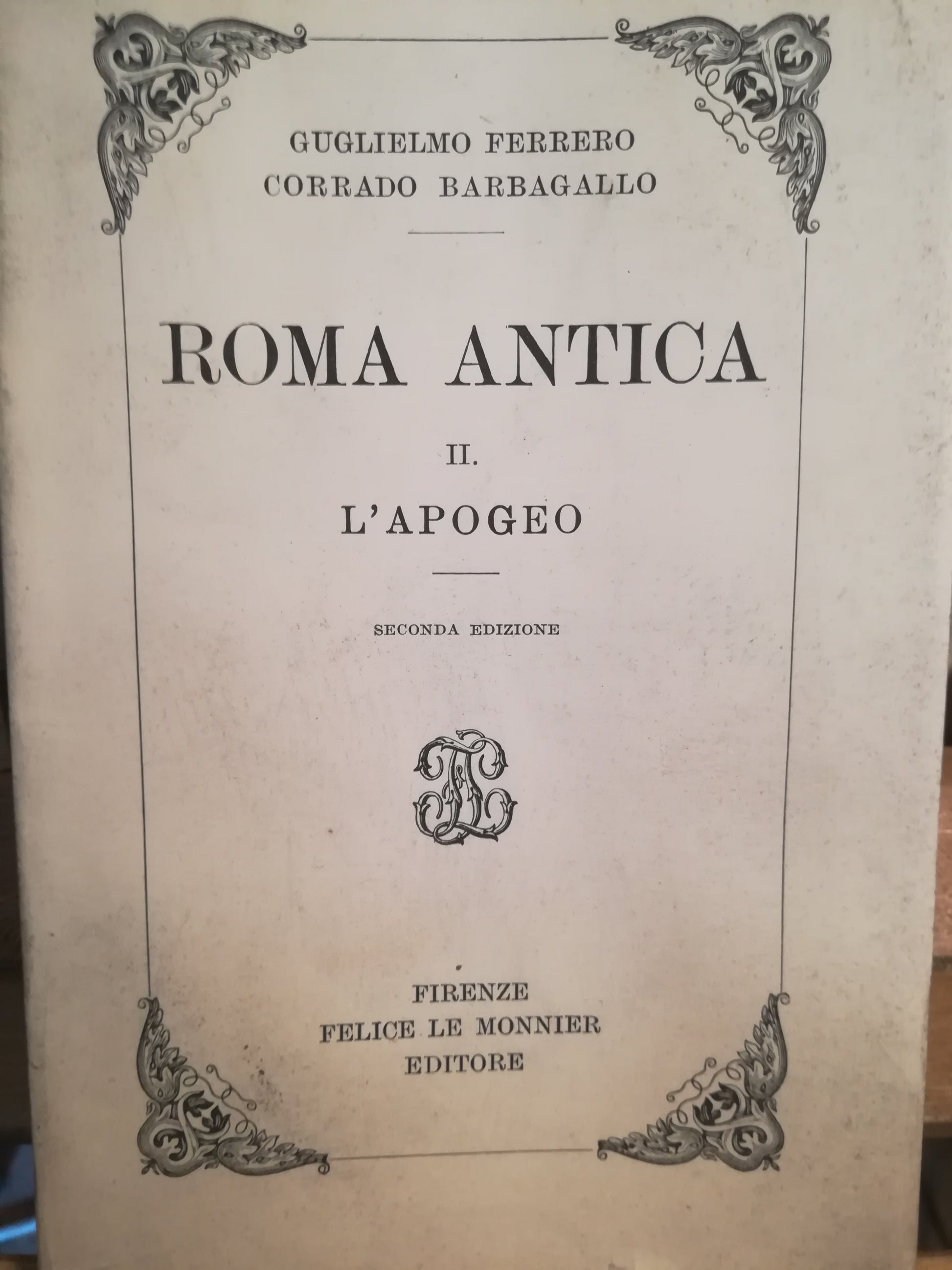 Roma antica. II. L'apogeo. - copertina