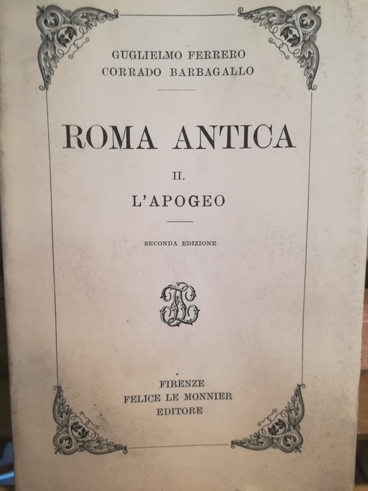 Roma antica. II. L'apogeo. - copertina