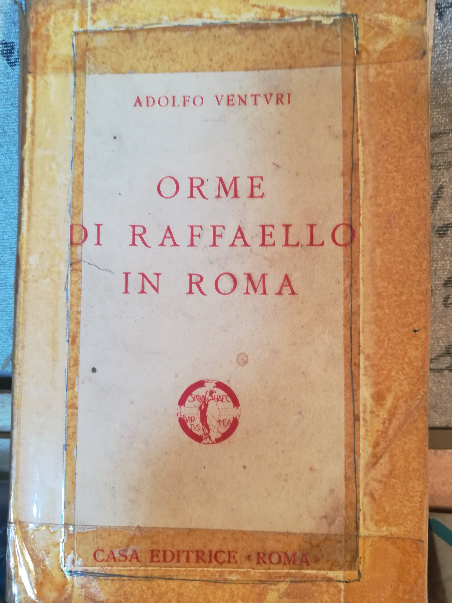 Orme di Raffaello in Roma - copertina