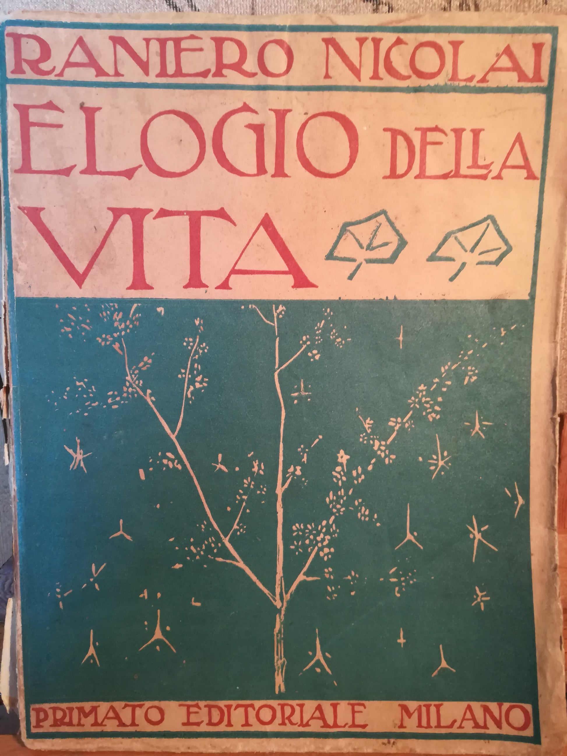 Elogio della vita - copertina