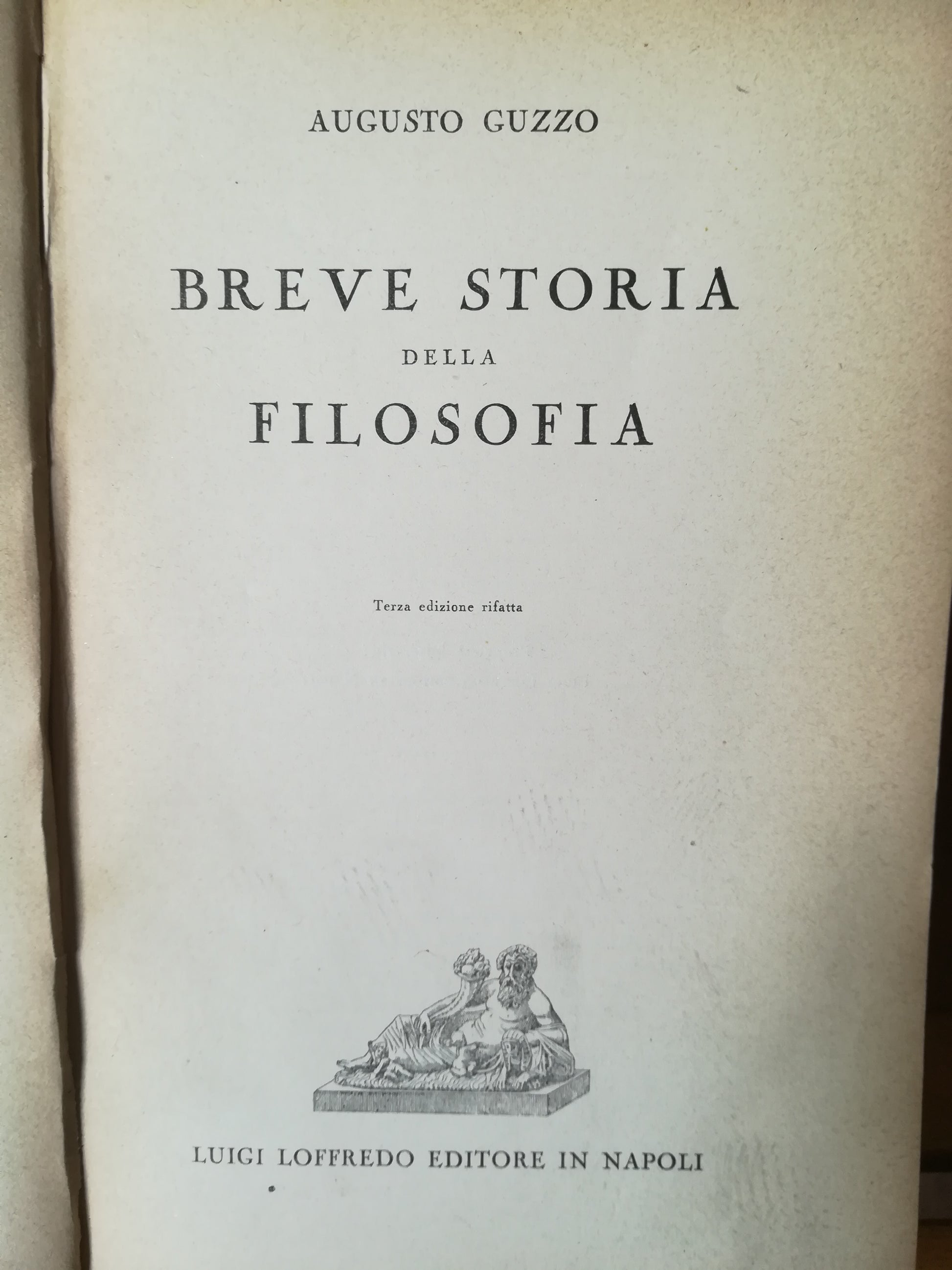 Breve storia della filosofia - copertina