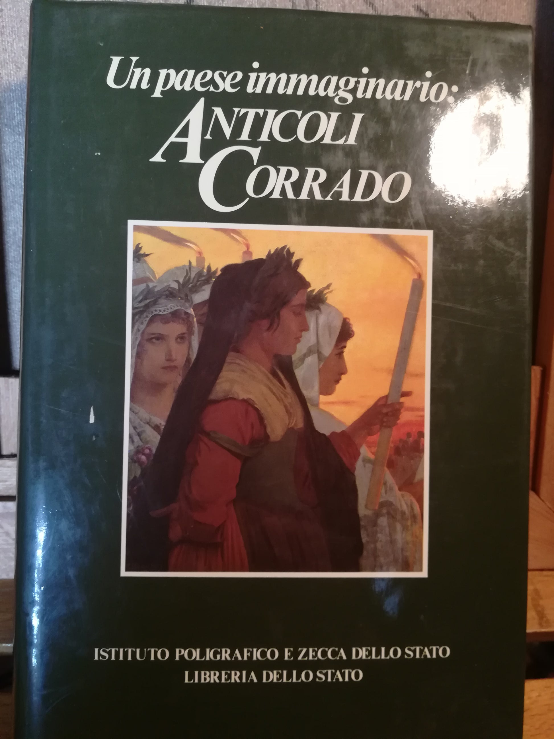 Un paese immaginario: Anticoli Corrado - copertina