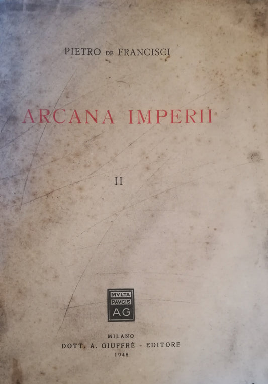 Aracana Imperii. III. Tomo I. - copertina