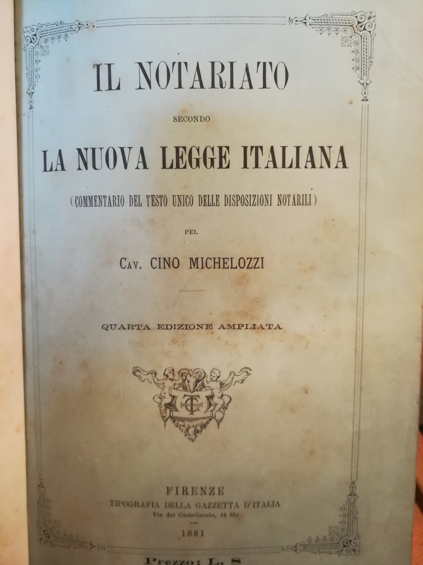 Il notariato secondo la nuova legge italiano - copertina