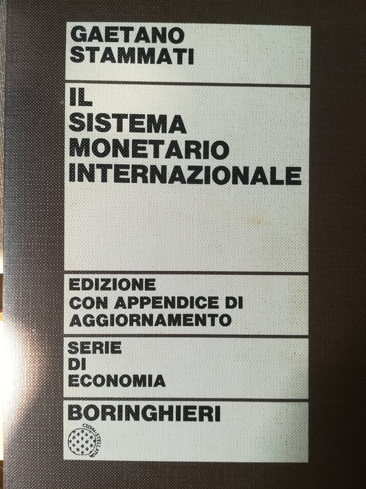 Il sistema monetario internazionale - copertina