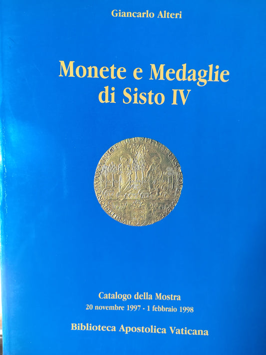 Monete e medaglie di Sisto IV - copertina