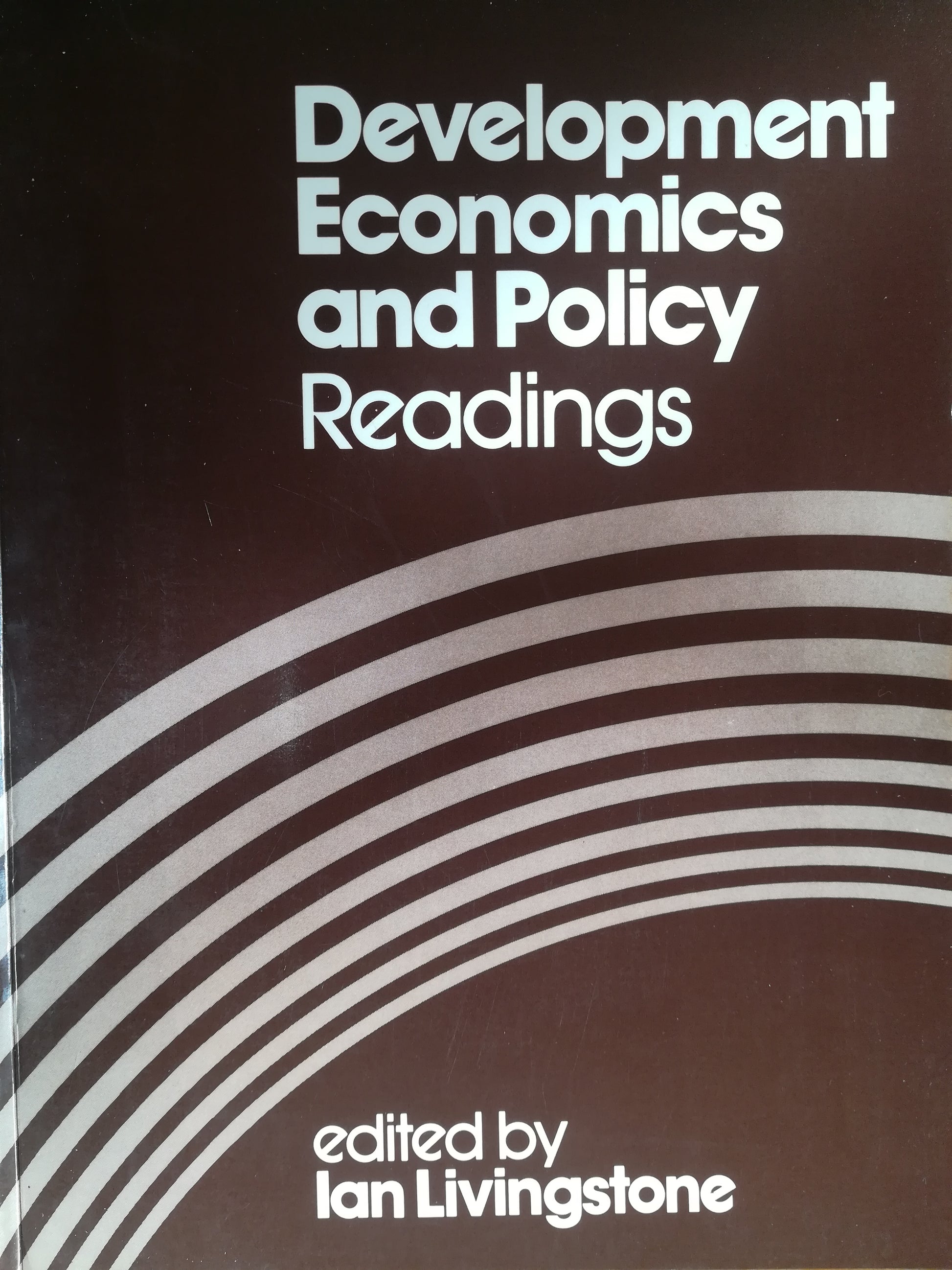 Development Economics and Policy: Readings. - copertina