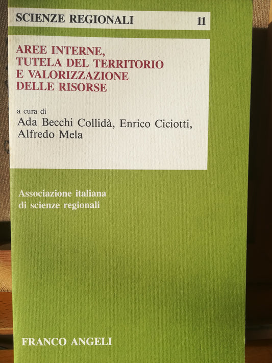 Aree interne, tutela del territorio e valorizzazione delle risorse. - copertina
