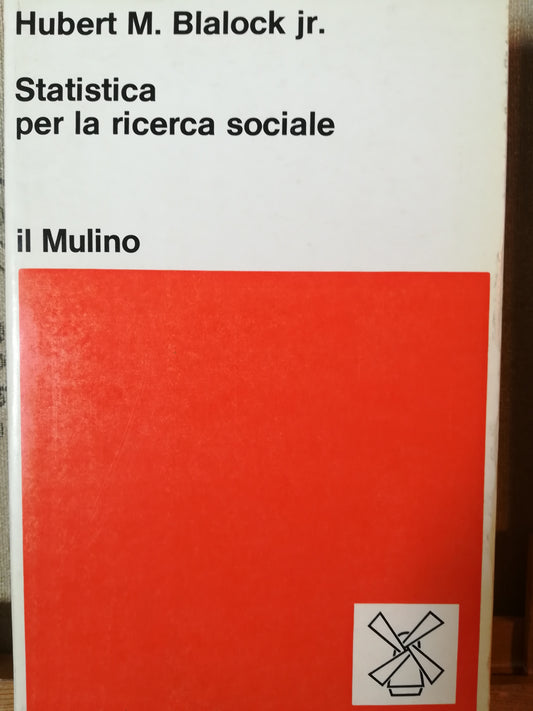 Statistica per la ricerca sociale - copertina