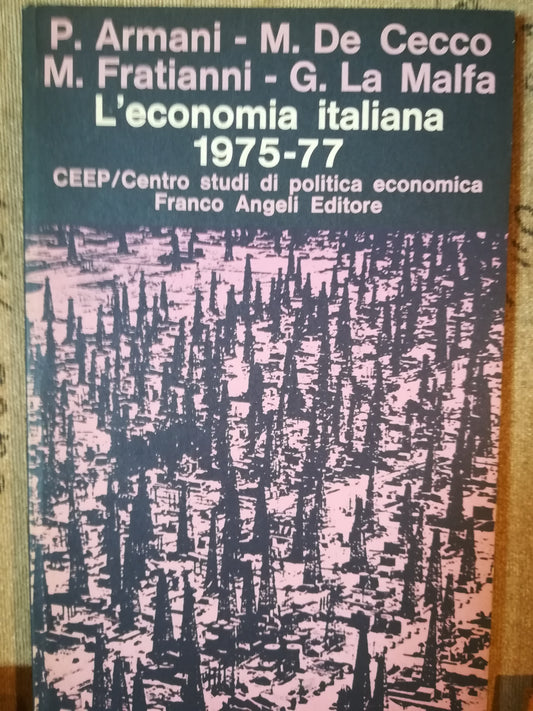 L'economia italiana 1975-77. - copertina