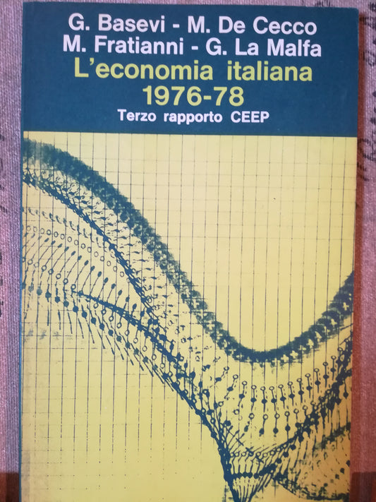 L'economia italiana 1976-1978. - copertina