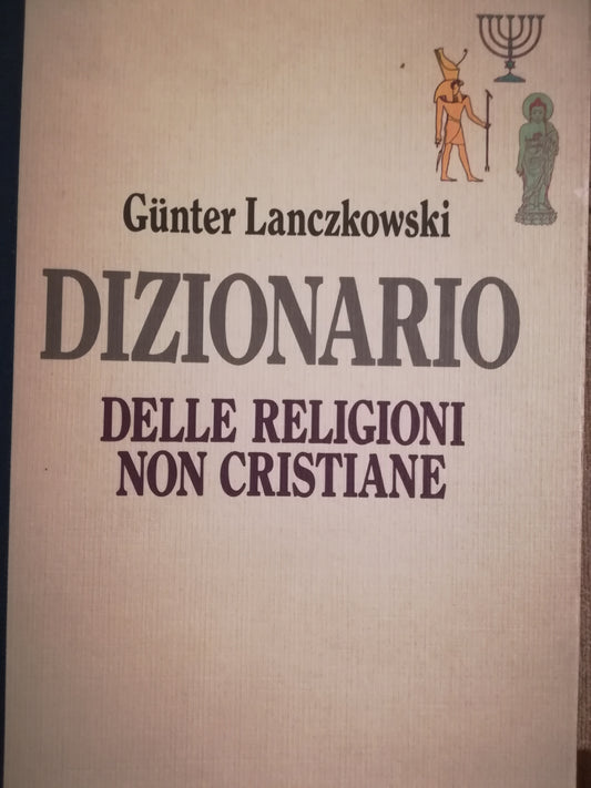 Dizionario delle religioni non cristiane - copertina