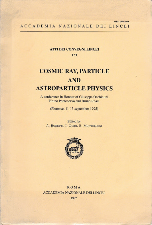 Cosmic ray, particle and astroparticle physics 133 - copertina