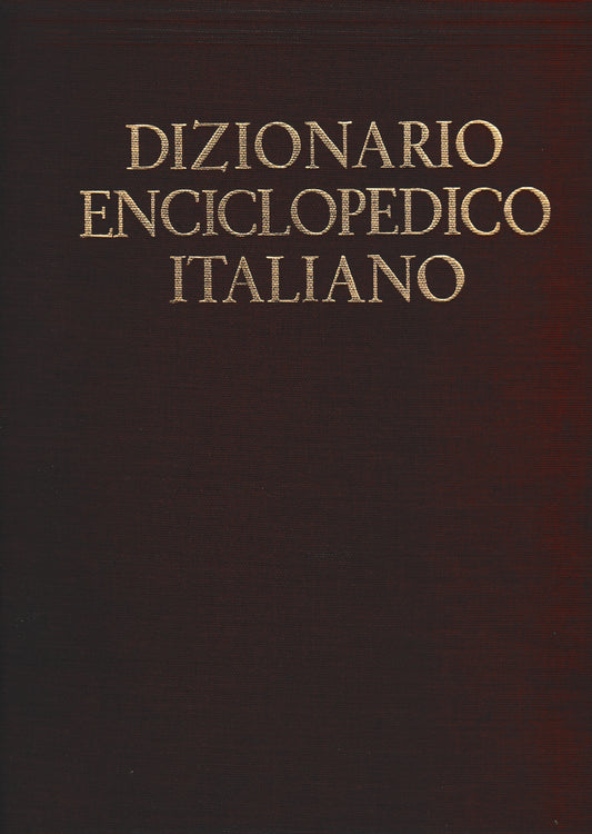 Dizionario enciclopedico italiano - copertina