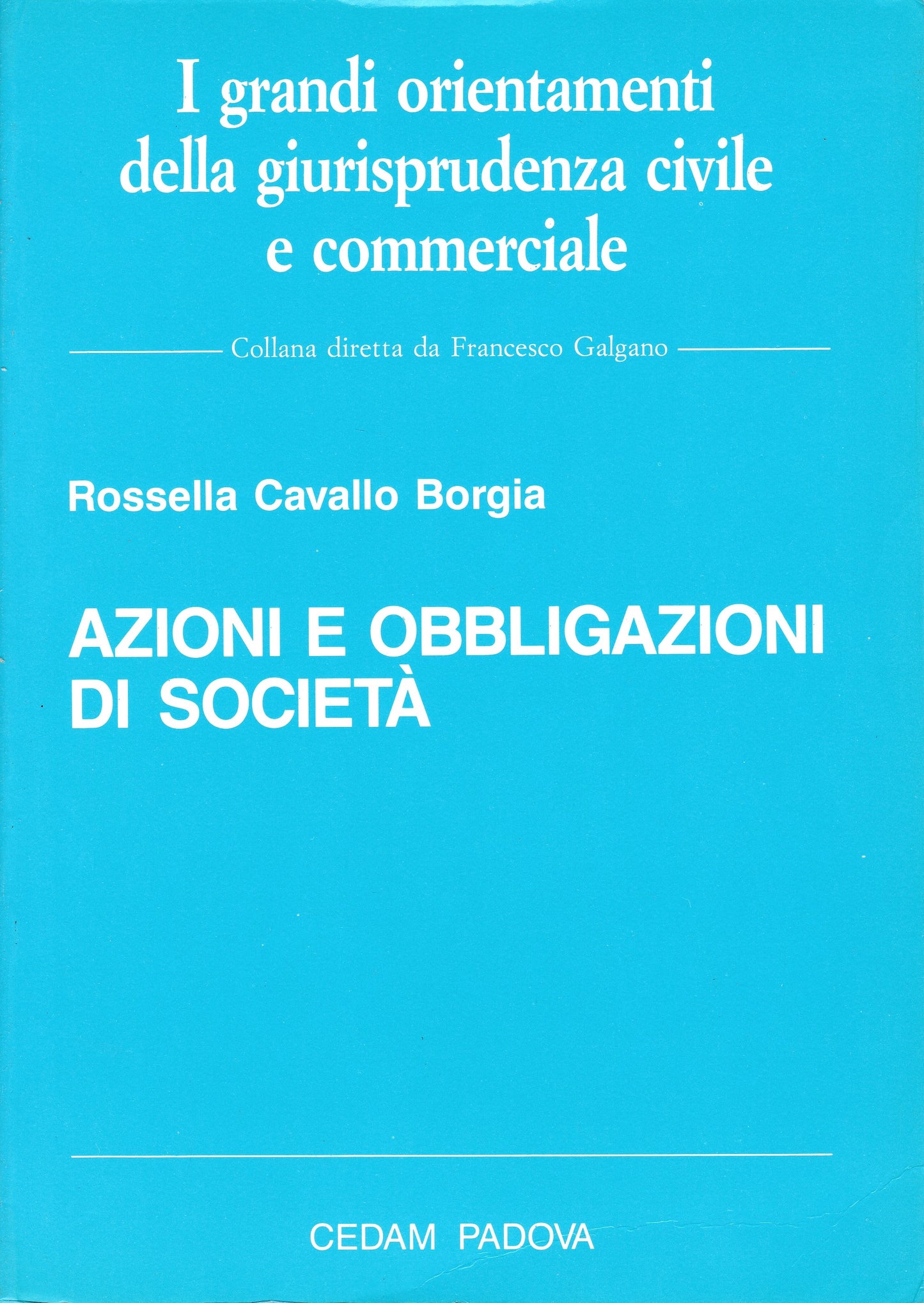Azioni e obbligazioni di società - copertina