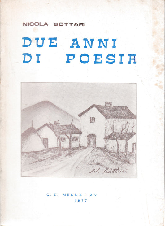 Due anni di poesia - copertina