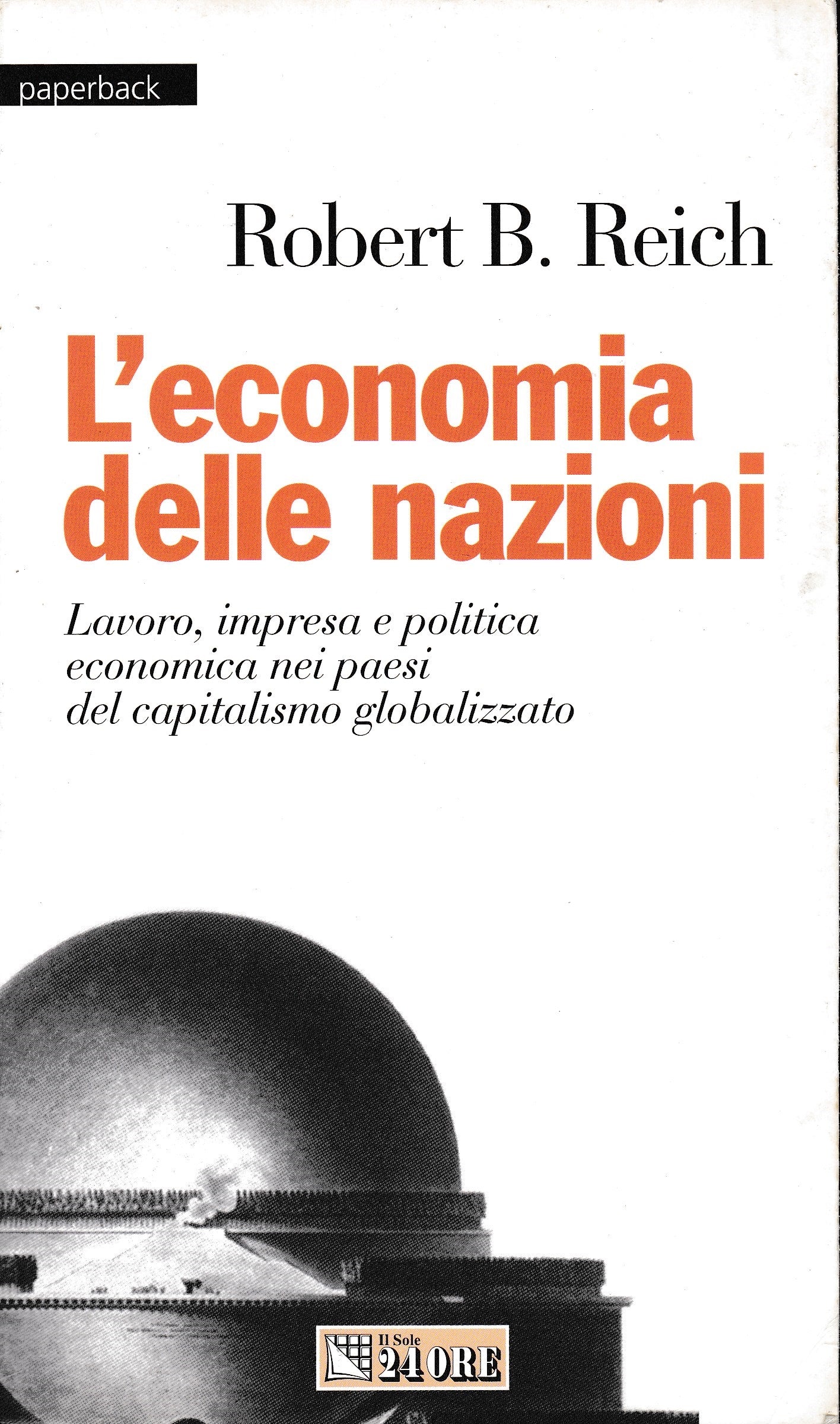 L'economia delle nazioni - copertina