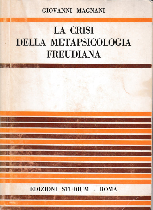 La crisi della metapsicologia freudiana - copertina
