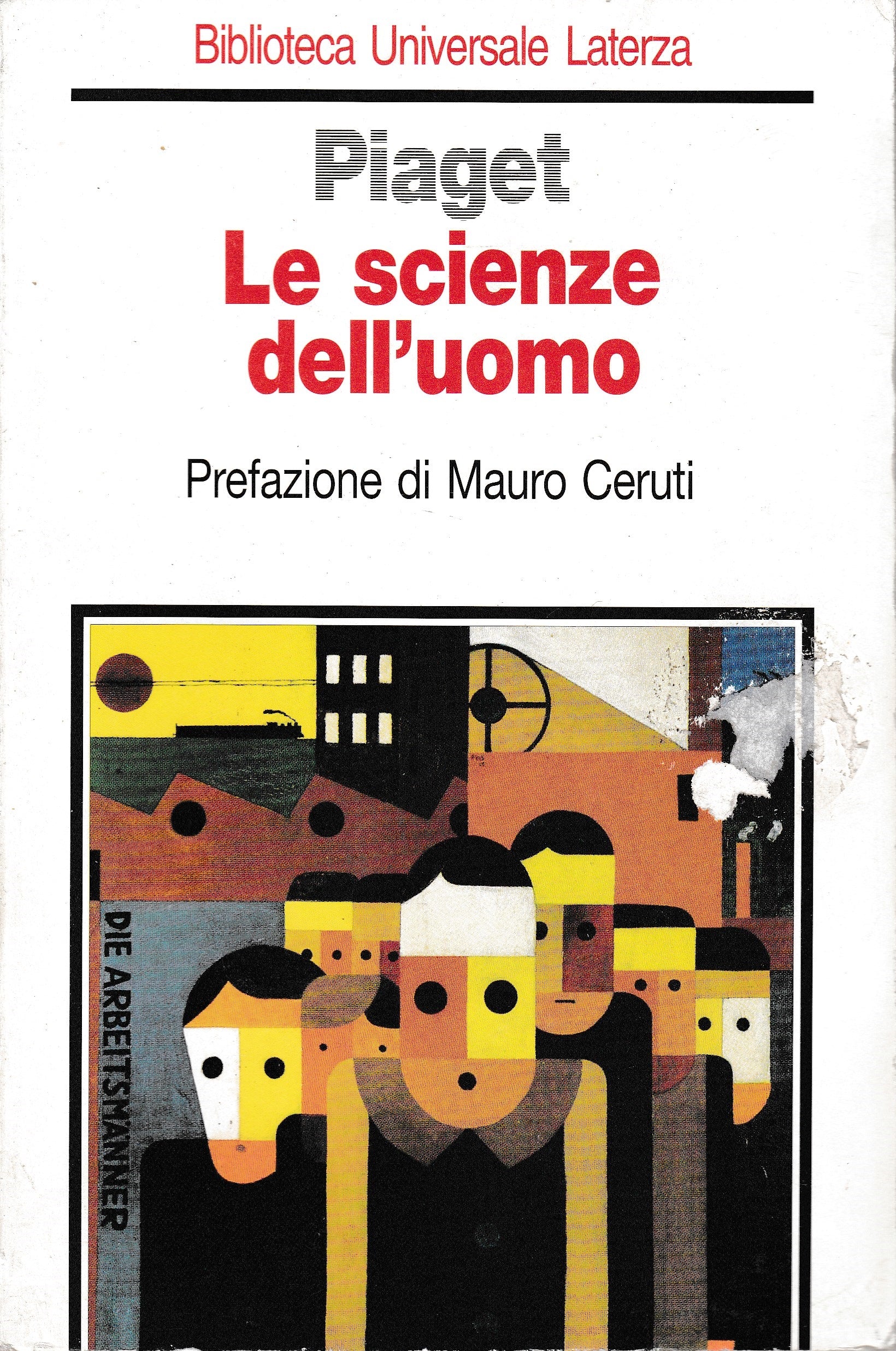Le scienze dell'uomo - copertina