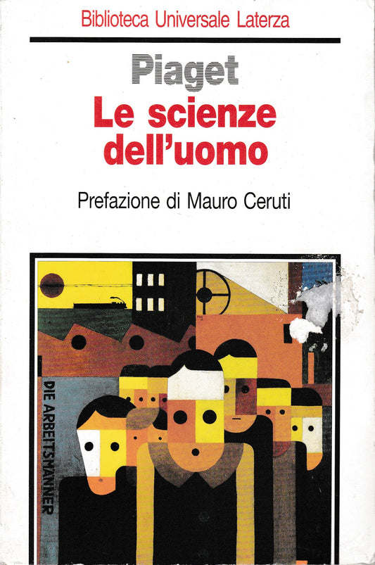 Le scienze dell'uomo - copertina
