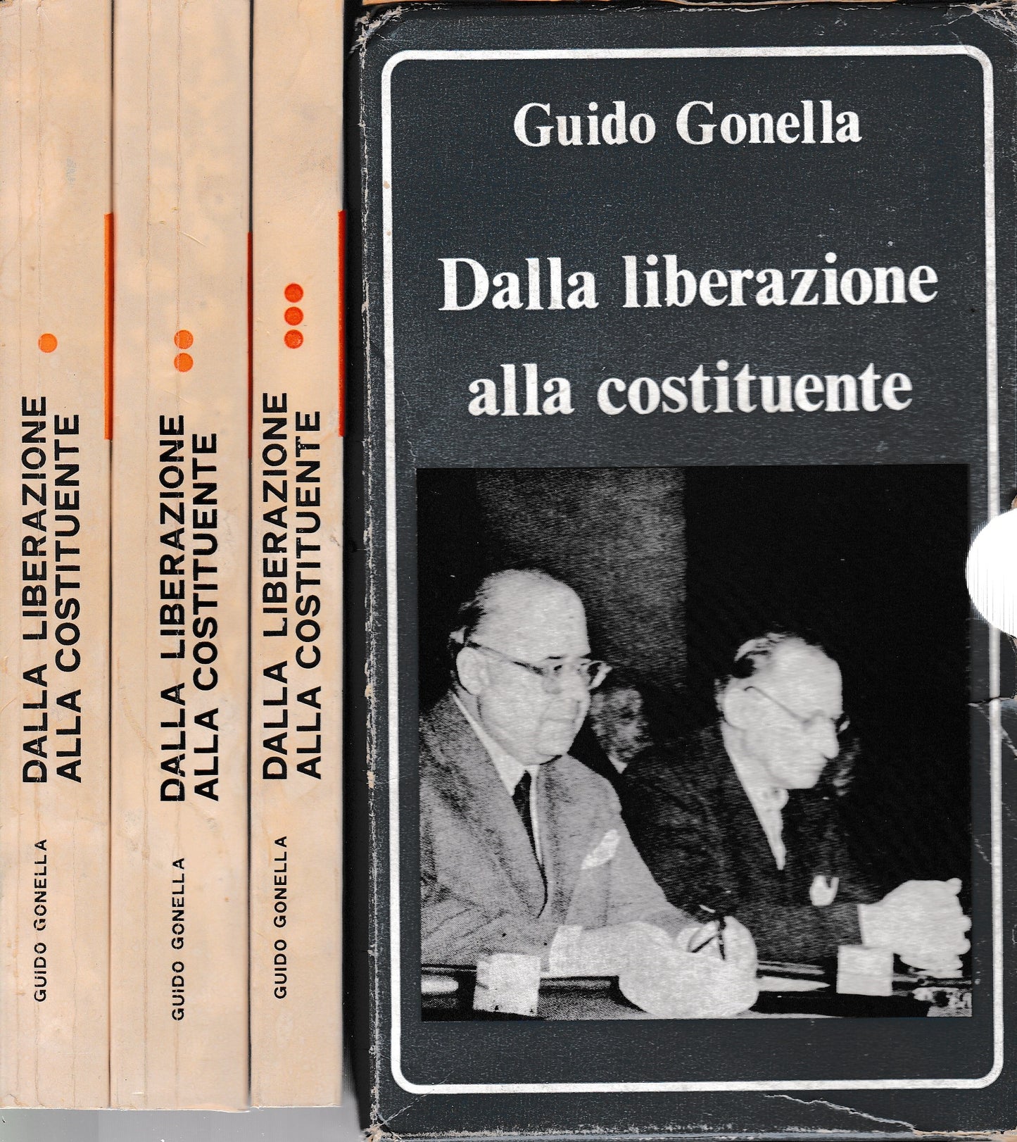 Dalla liberazione alla costituente. 3 volumi - copertina