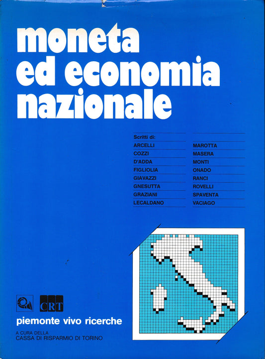 Moneta ed economia nazionale - copertina