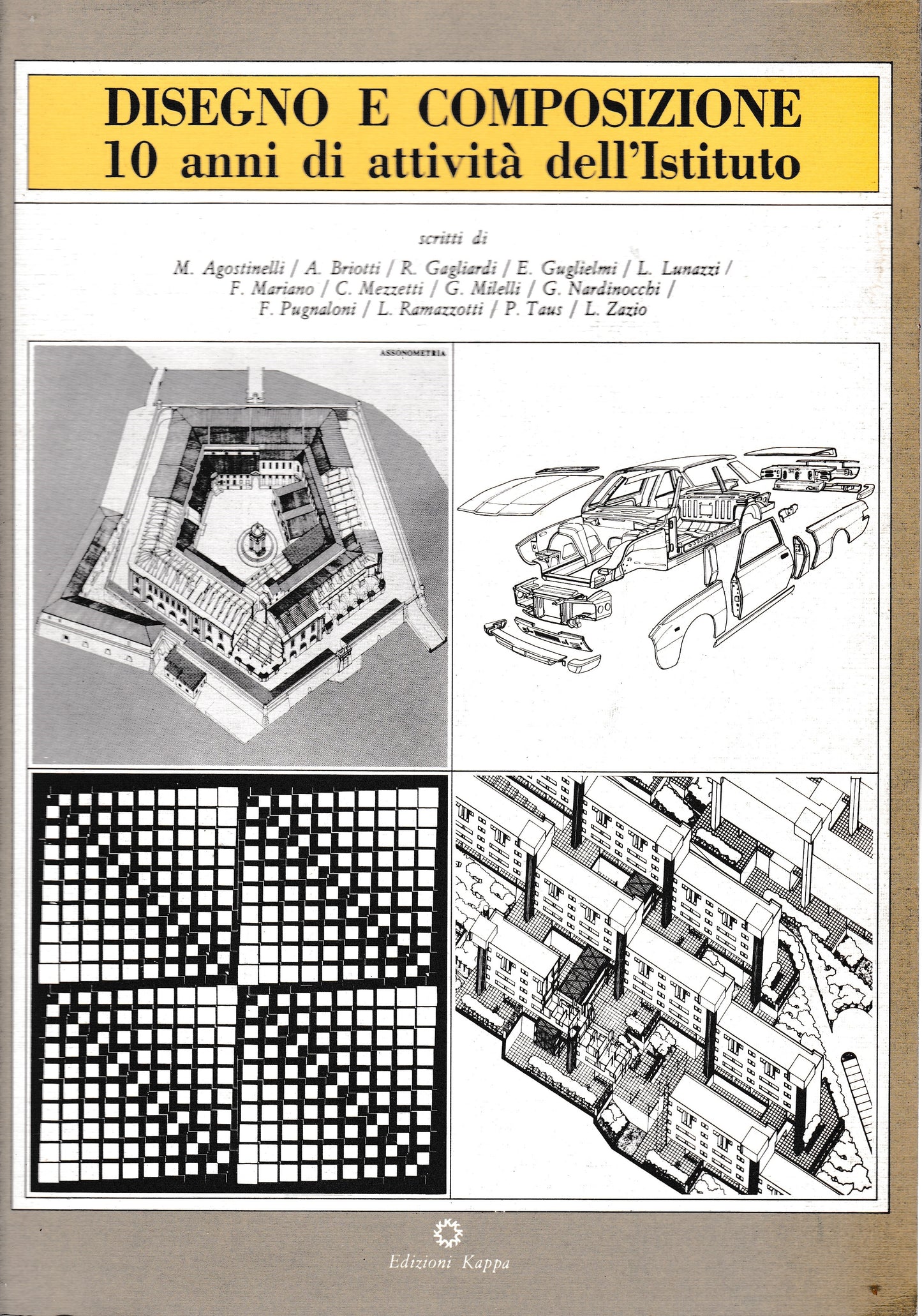 Disegno e composizione. 10 anni di attività dell'Istituto - copertina