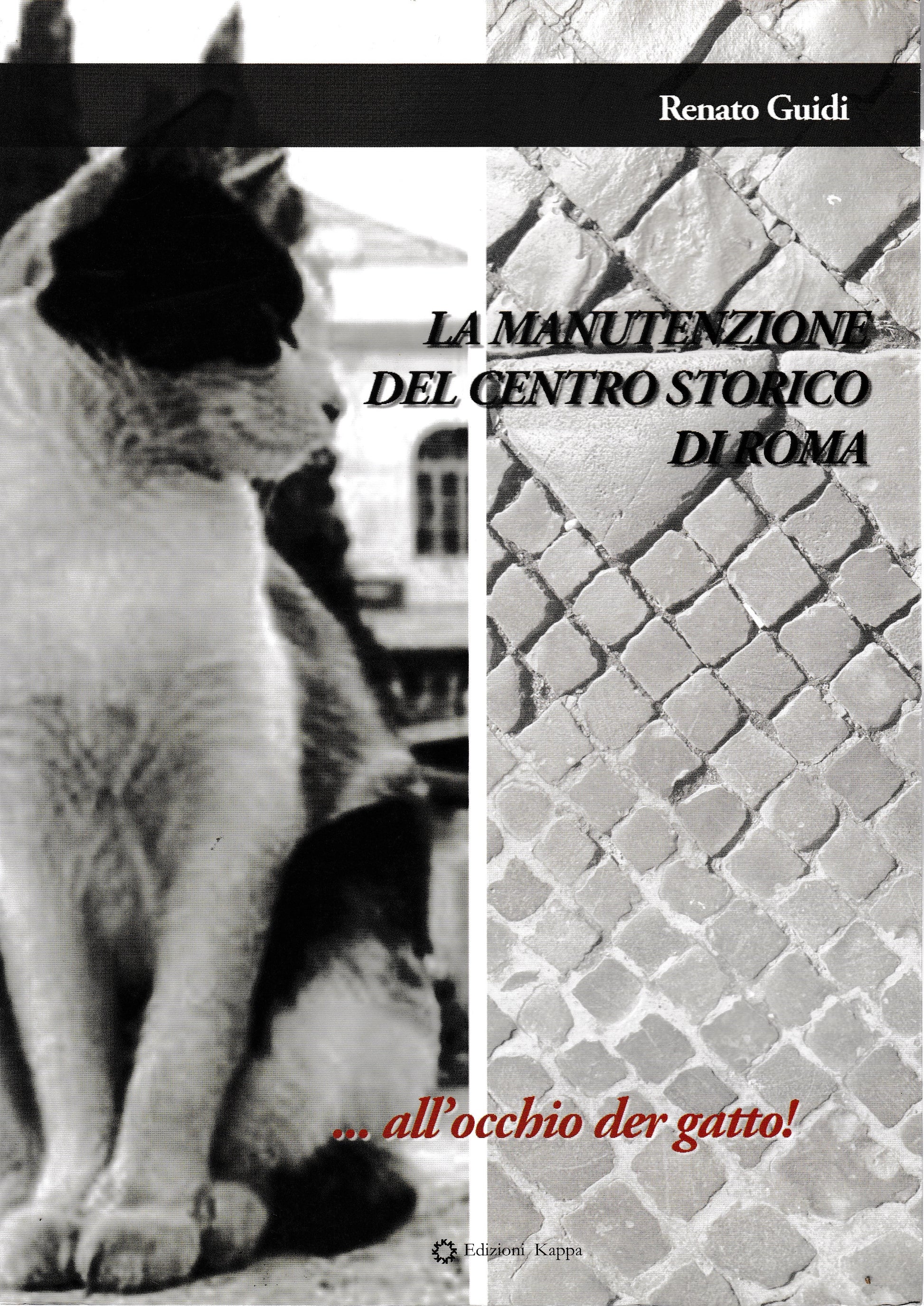 La manutenzione del centro storico di Roma - copertina